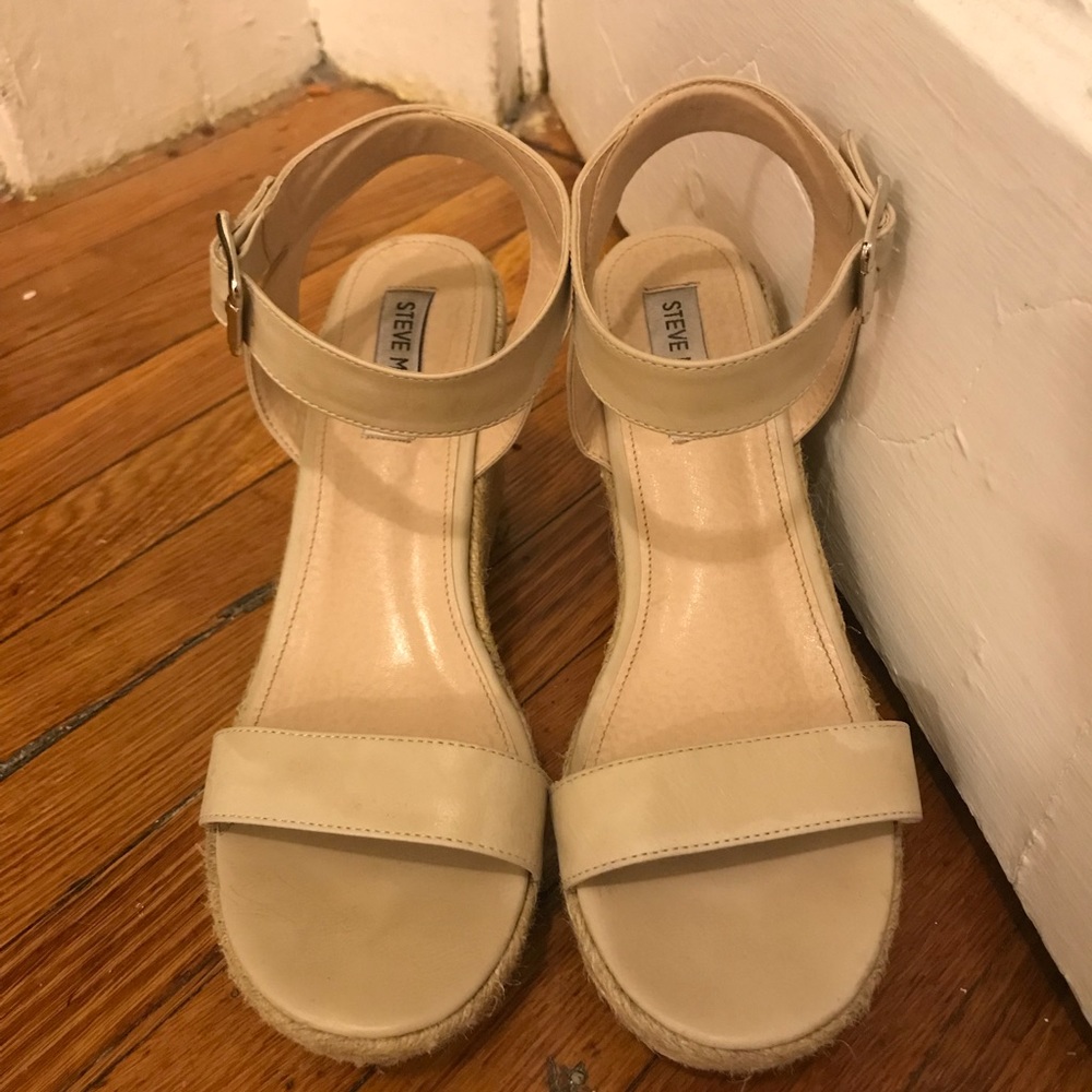 Steve Madden espadrilles wedge sandals